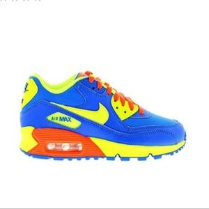 Nike Air Max 90 (GS) Toddler Running Shoes 5c